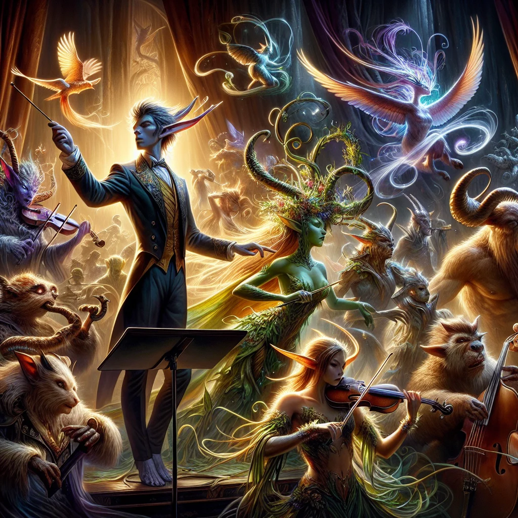 Performance Maestro Lenny - from The Ring Of Time Tabletop Rpg