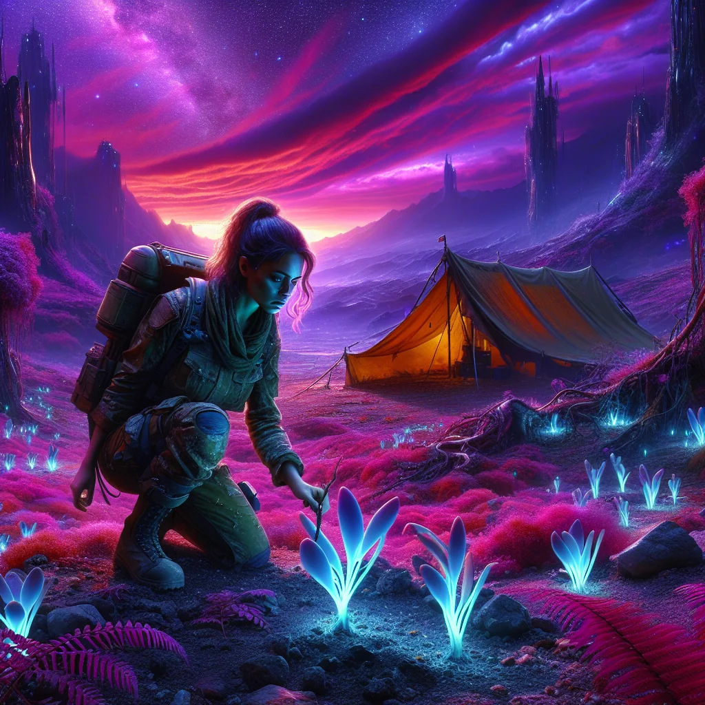 Alien World Survivalist - from Short Stories from the Void