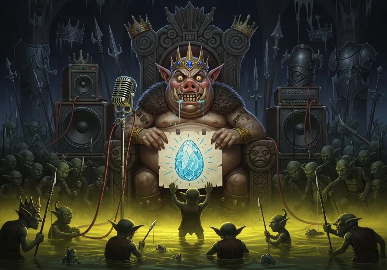 Ice Blue Greed - from Battle of the Shire